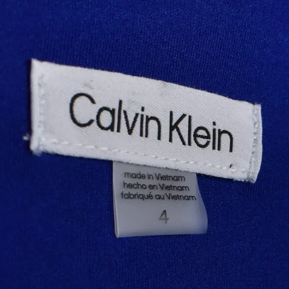 Calvin Klein Scuba Short Sleeve Sheath Dress NEW - 4 - Picture 9 of 9